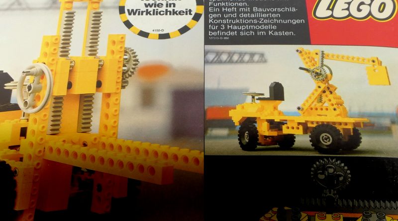 LEGO Technik Set 850 Gabelstapler